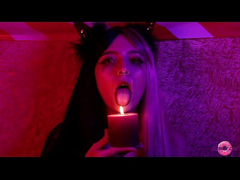 ❤️ মুখ পূর্ণতা সহ সেক্সি Succubus থেকে উত্সাহী Blowjob যৌনতা ️❤